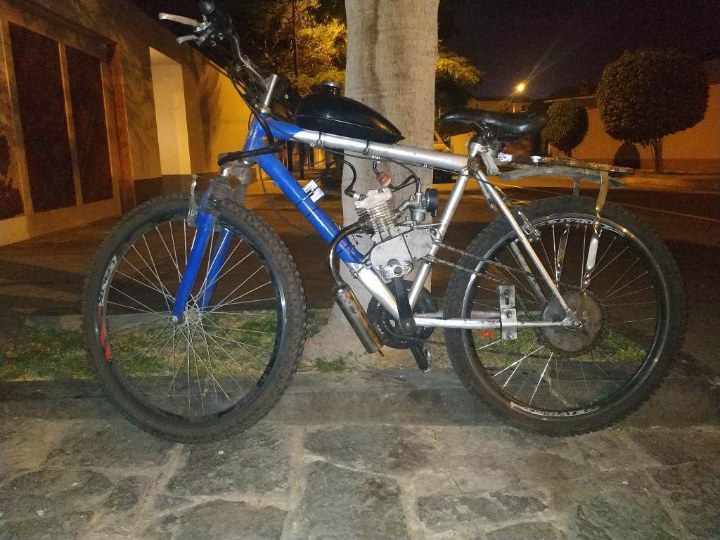 Bicimoto Motor 80cc Modificado