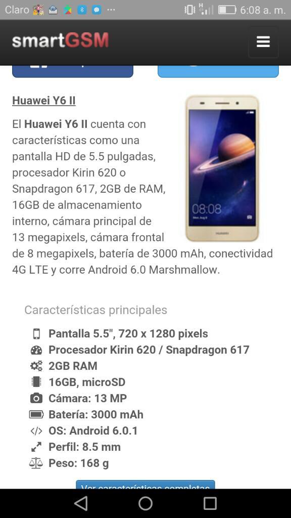 Huawei Y6||