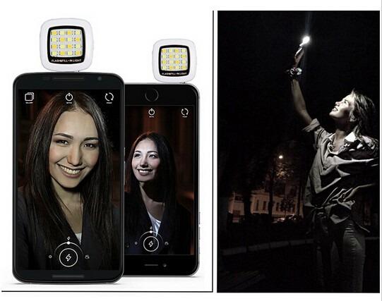 Luz Led Recargable Selfie Celular Tablet Flash Reflector Usb