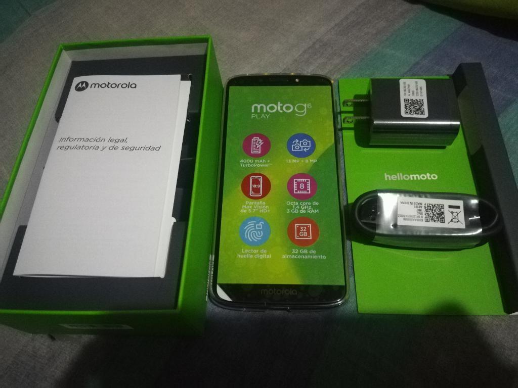 Moto G6 Play Sellado