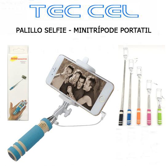 Palillo Selfie Mini Trípode Portatil