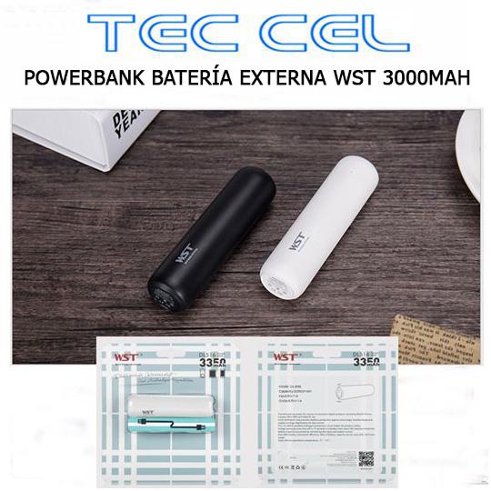 PowerBank – Batería Externa WST  mAh