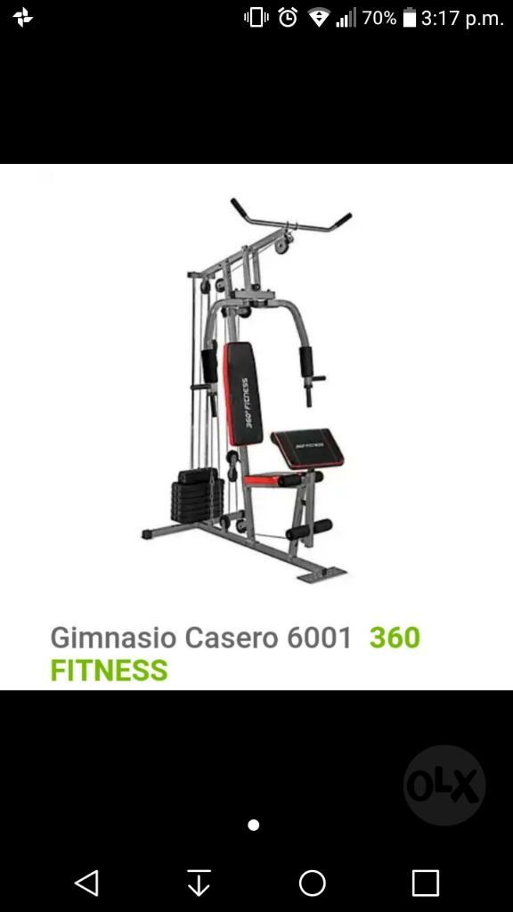 Vendo Gym Casero