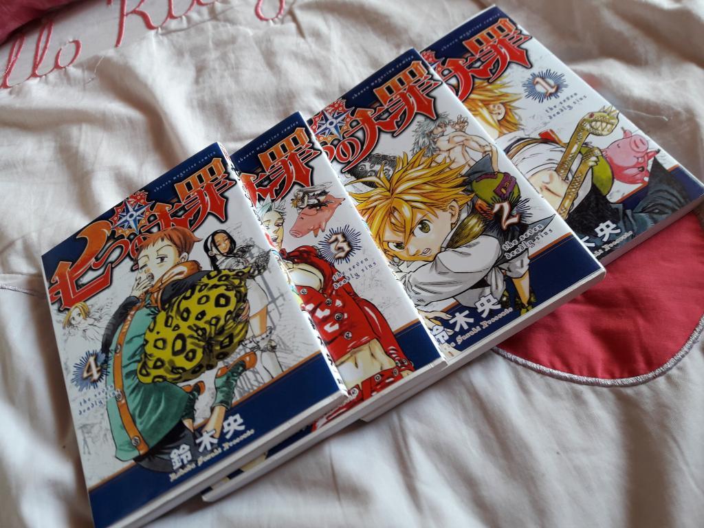Mangas de Nanatsu No Taizai