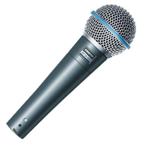 Microfono Profesional Dinamico Shure Beta 58a Voces