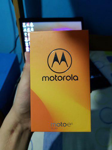 Motorola E5 Play Nuevo Libre De Fabrica