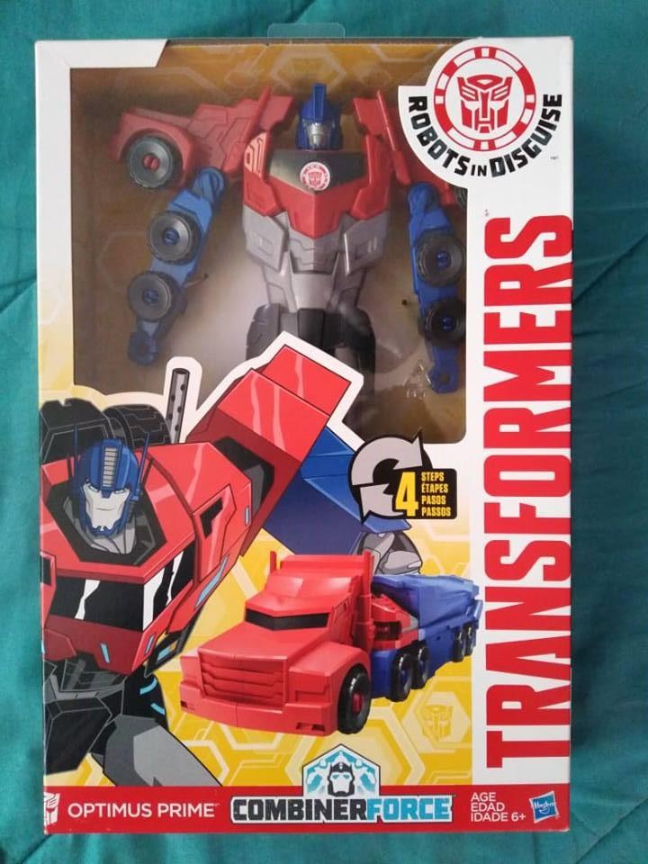 Muñeco Hasbro Transformers Combiner Force Optimus Prime