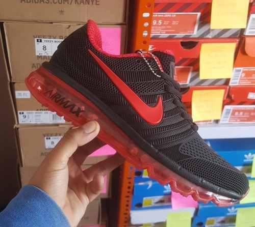 Zapatillas Nike Air Max Rojo Negro Stock 2018 Hombre 270 90