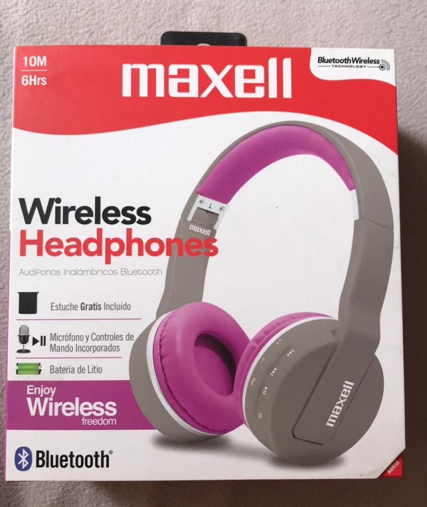 Audifonos Bluetooth Wireless Maxell