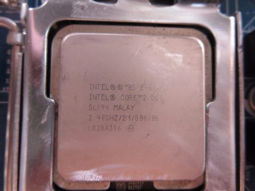 Microprocesador Core 2 Duo De 2.4 Ghz/2m/800 Ok