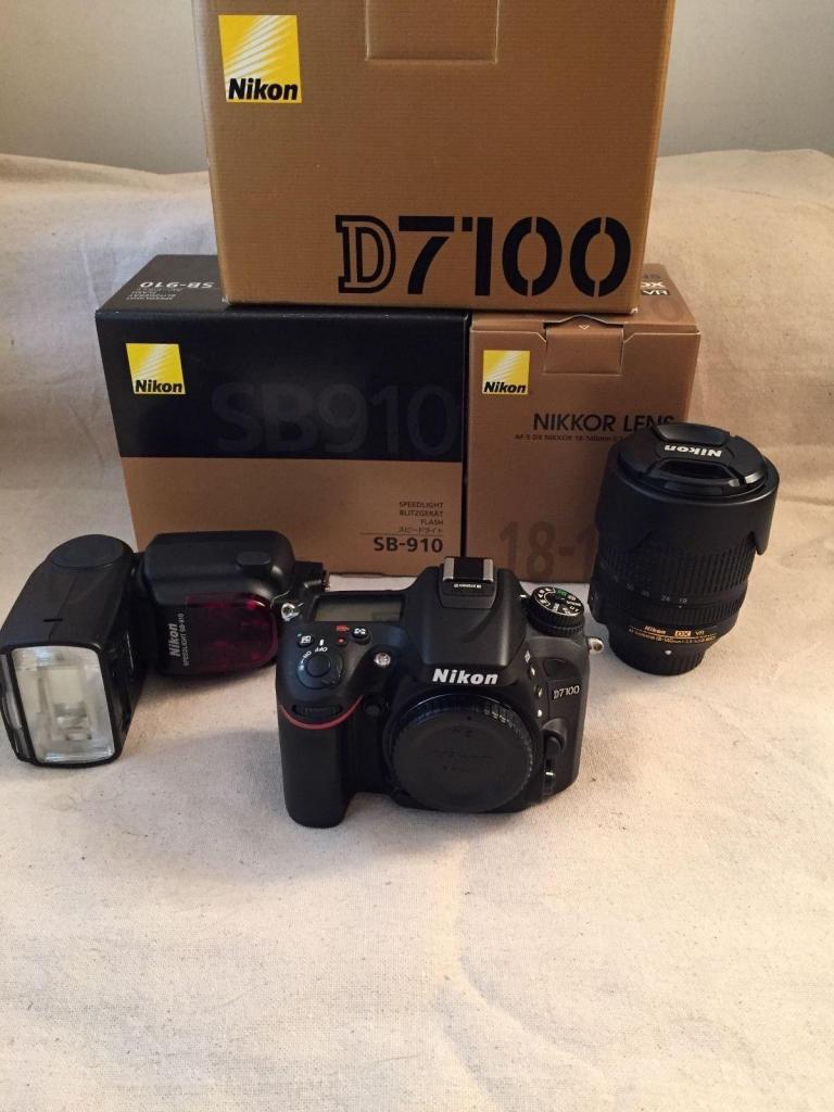 NIKON D750 CAMERA AND MM VR LENS