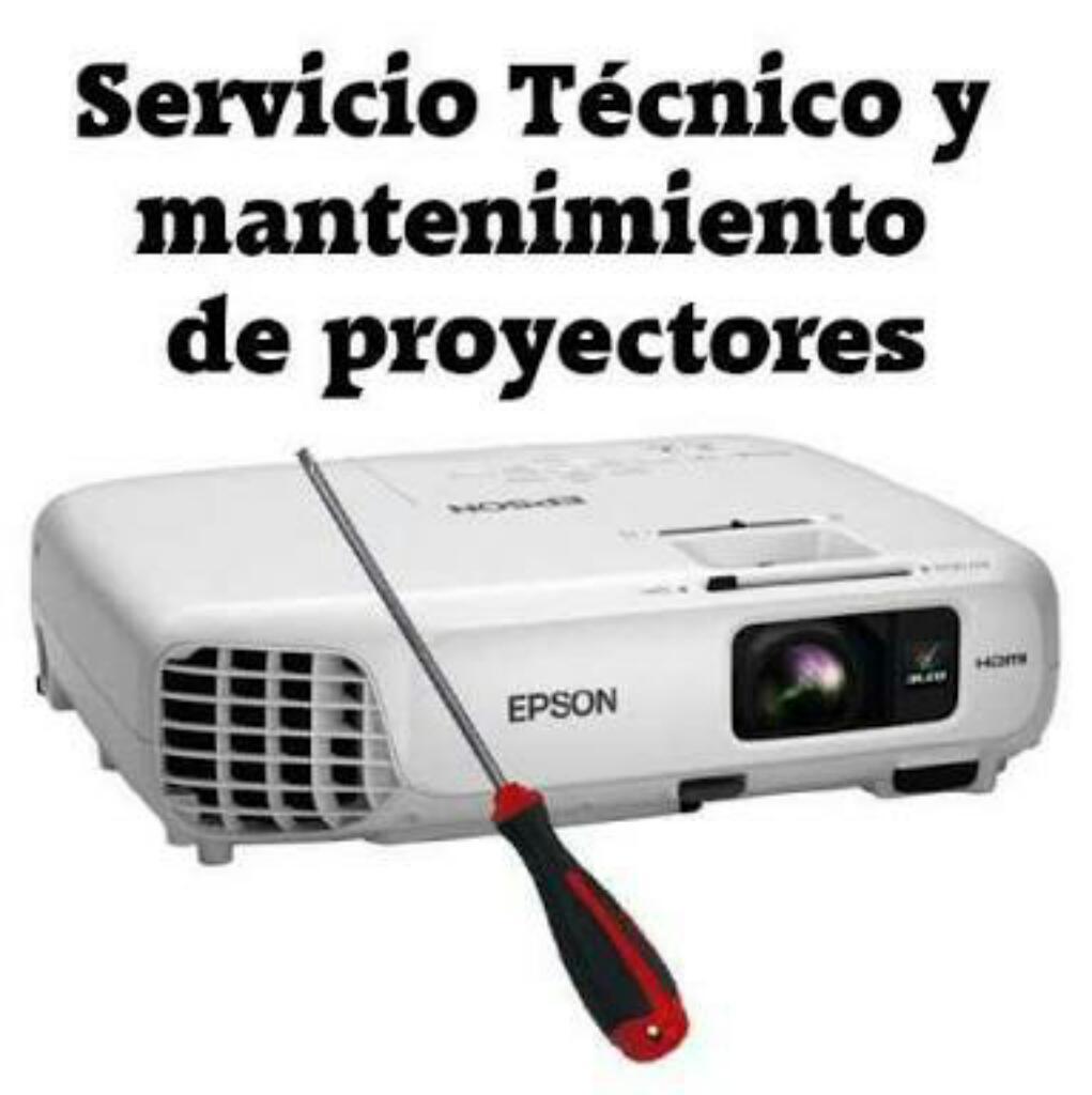 SERVICIO TÉCNICO Y MANTENIMIENTO DE PROYECTORES