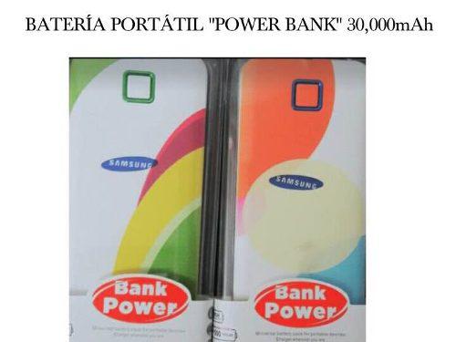 Batería Portátil Power Bank De 30,000mah