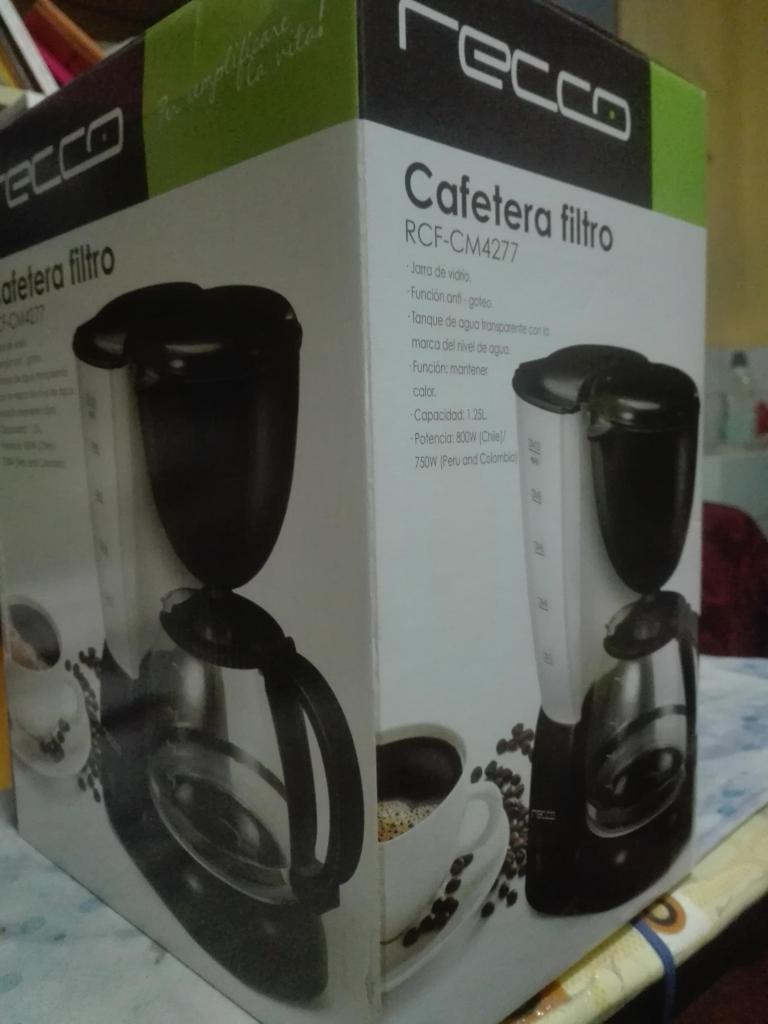 Cafetera filtro RECCO