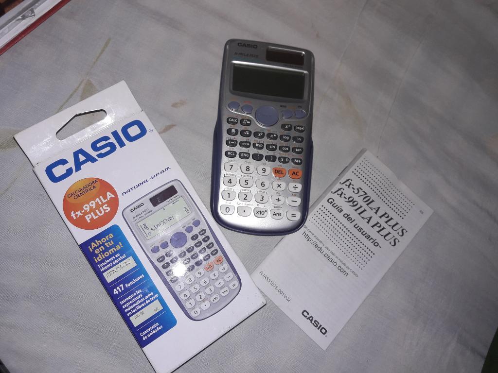 Calculadora Casio Fx991la Plus Nueva