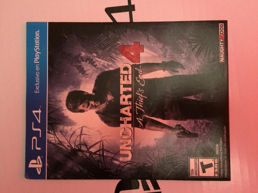 JUEGO PS4 UNCHARTED COLECCION UNCHARTED 4