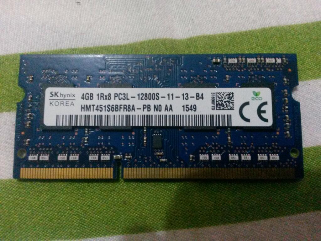 Memoria Ram Ddr3 4gb para Laptop