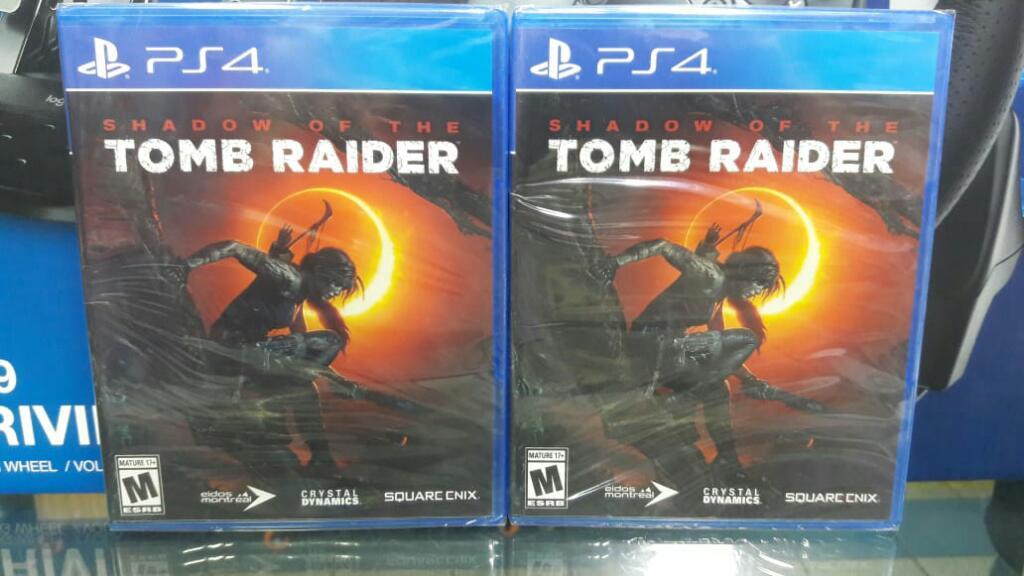 Shadow Of The Tomb Raider Ps4 Nuevo y Sellado Stock