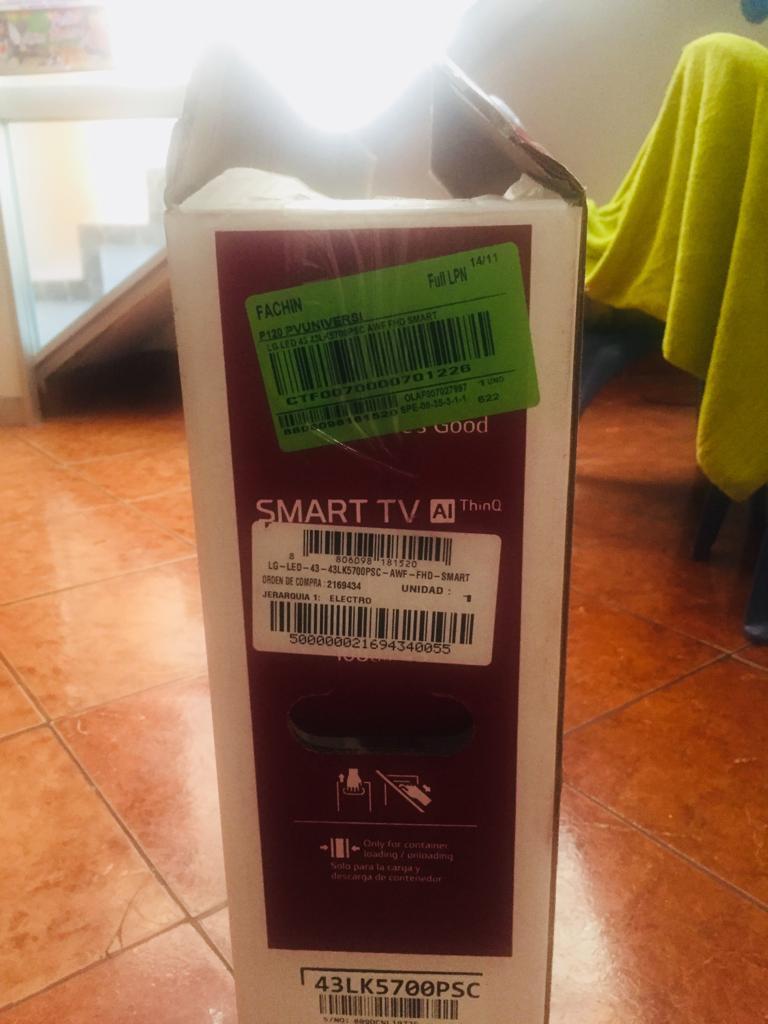 Vendo Oferta TV LG Smart 43