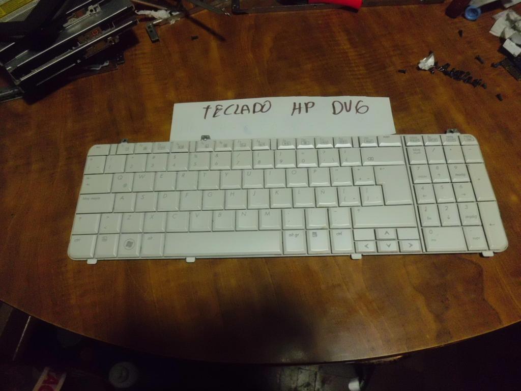 teclado hp dv6 blanco