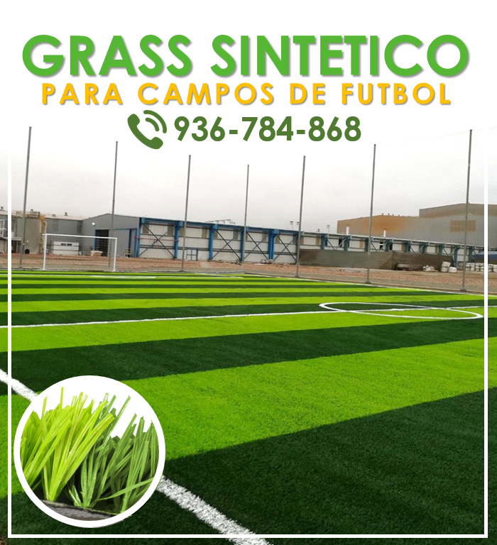 Grass sintetico deportivo y decorativo al 