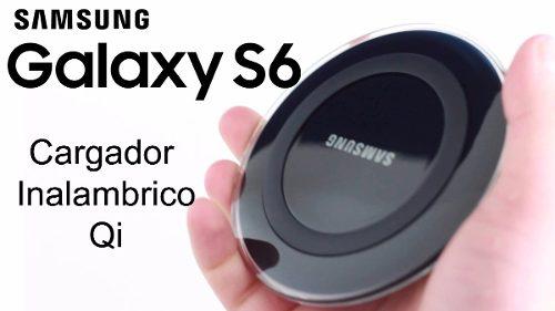 Cargador Inalambrico Original Samsung Color Negro