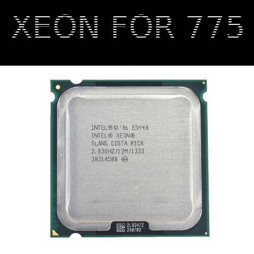 Intel Xeon X5450, E5440 Quad Core 12mb 2,88 3.36ghz Soc 775