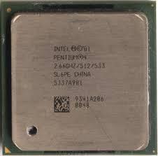 Microprocesador Intel Pentium 4 De 2.66 Hz