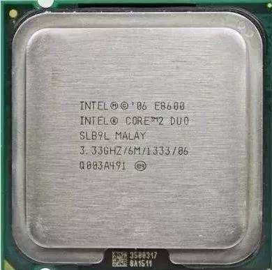 Pocesador Intel Core 2 Duo E8600 3,3 Ghz