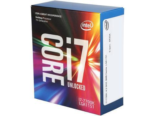 Proc. Intel Core I7 7700k / 4.2ghz-8.0mb / Lga 1151