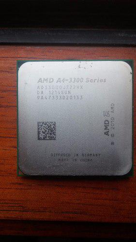 Procesador Amd A4 - Series A4-3300 2.5 Ghz Socket Fm1