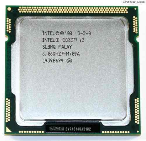 Procesador Core I3 540 3.06 Ghz Lga1156 1ra. Gen