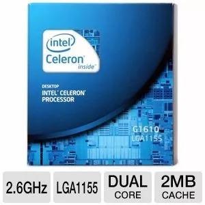 Procesador Intel Celeron G1610 3ra Gen 2.6ghz Lga1155 S/99