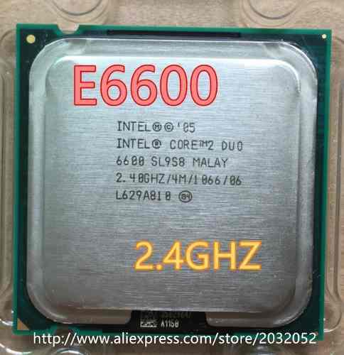 Procesador Intel Core 2 Duo E6600 2.66ghz/4mb/1066