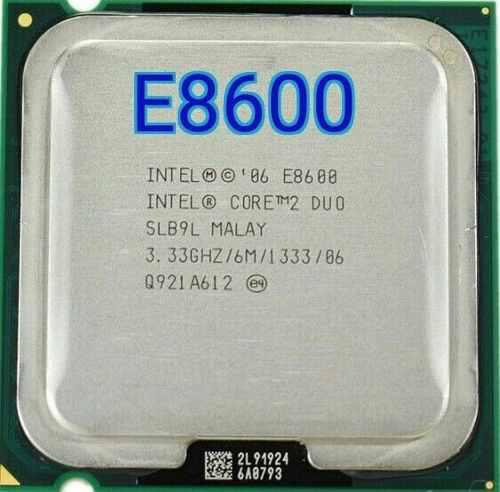 Procesador Intel Core 2 Duo E8600 3.3 Ghz Socket Lga 775