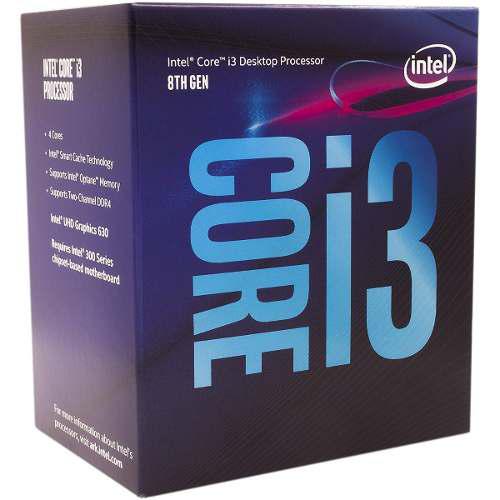 Procesador Intel Core I3-8100, 3.60 Ghz, 6 Mb Caché L3