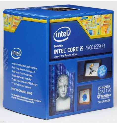 Procesador Intel Core I5 4690k Desbloqueado 3.9 Ghz Lga 1150