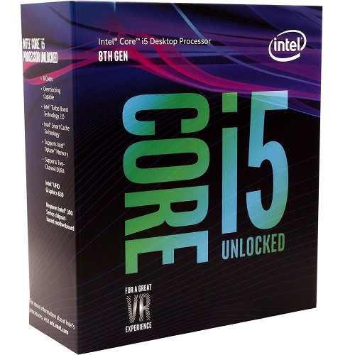 Procesador Intel Core I5-8600k, 3.60 Ghz, 9 Mb Caché L3