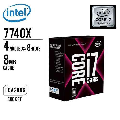 Procesador Intel Core I7-7740x, 4.30 Ghz, Nuevo Facturado