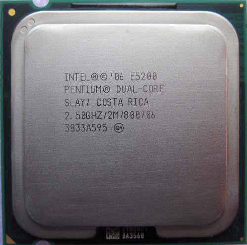 Procesador Intel Dual Core E5200 2.50 Ghz Bus 800 Socket 775