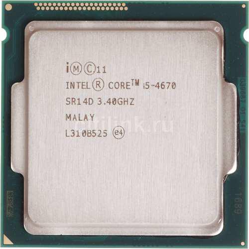Procesador Intel I5-4670 3.4ghz 4ta Generacion Version Oem