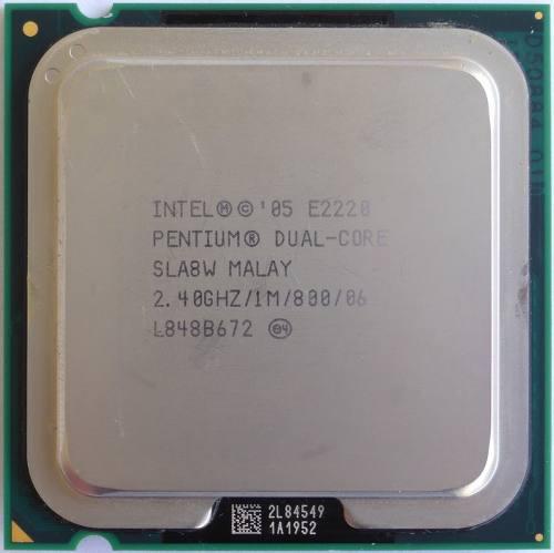 Procesador Intel® Pentium® E2220 2.40ghz 1mb L2 Bus 800mhz