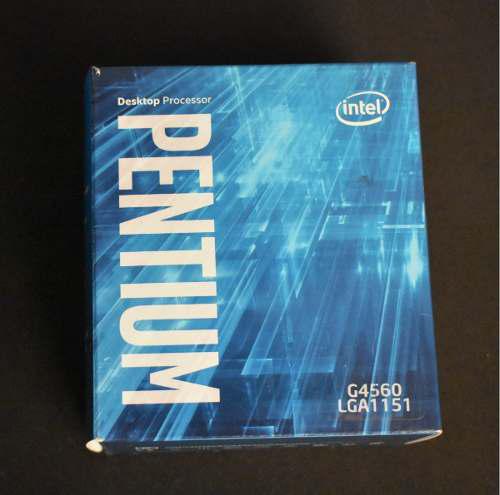 Procesador Intel Pentium G4560 3.5ghz Dual Core Ddr4 7th Gen