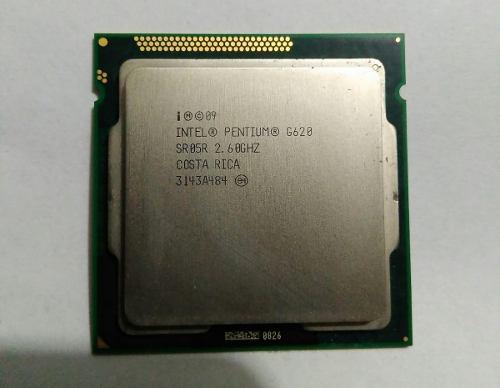 Procesador Intel Pentium G620 Dual Core 2.6 Ghz Intel Hd