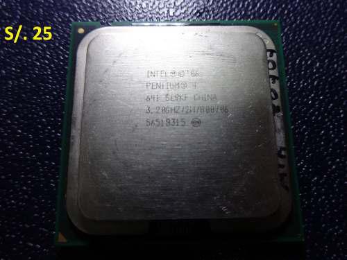 Procesador Pentium 4 Scoket 775 3.2/2mb/800