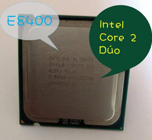 Procesadores Intel Core 2 Dúo E8400 - Usados