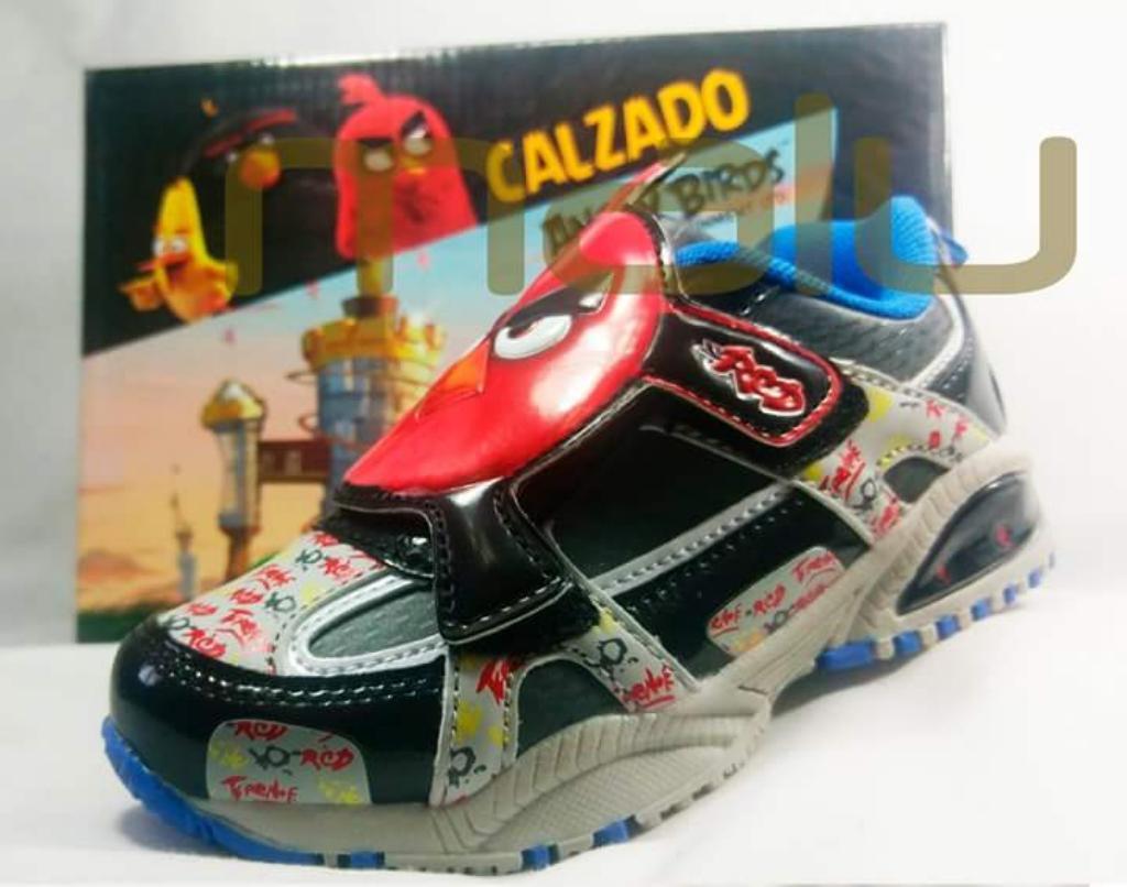 Zapatillas Angry Birds Cierre Velcro