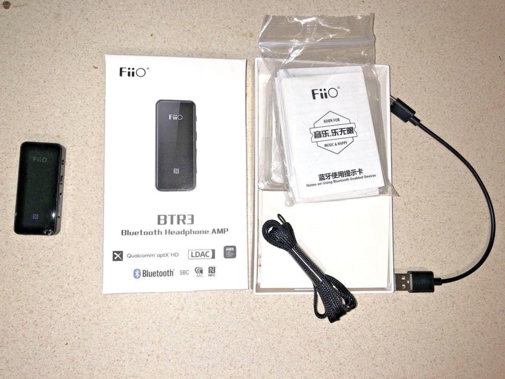 FiiO BTR3 Portable HighFidelity Bluetooth Amplifier