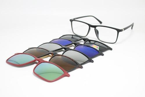Lente De Medida + 5 Clip Imantado Sobrelente + Estuche