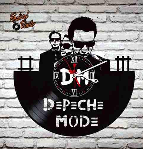 Reloj De Vinilo Retro Depeche Mode Regalos